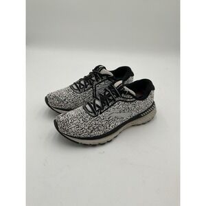 Brooks Adrenaline GTS 20 Shoes Womens Size 8 White Black Running Sneakers